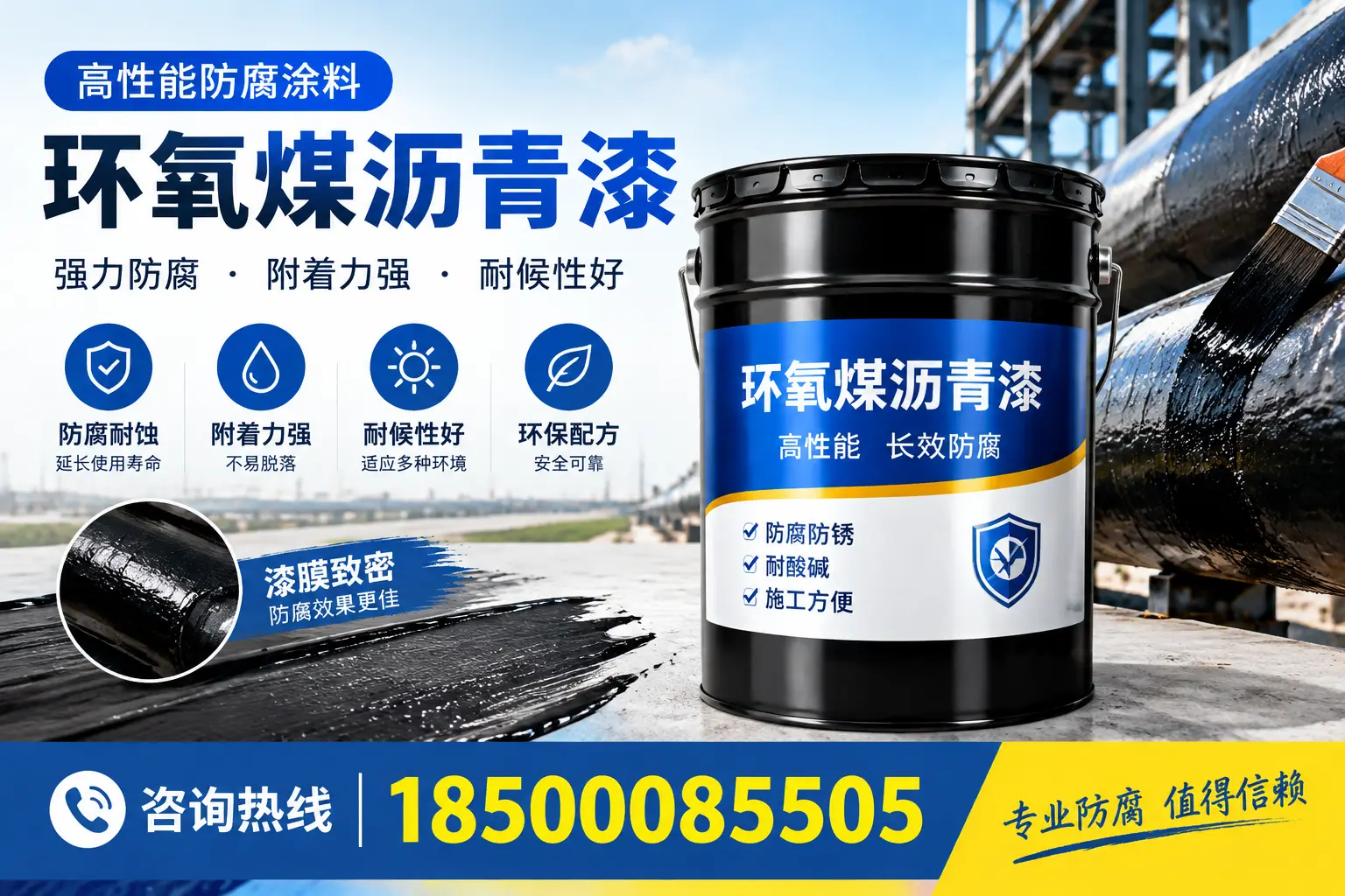 环氧煤沥青漆使用中的常见问题解答，固原用户必看